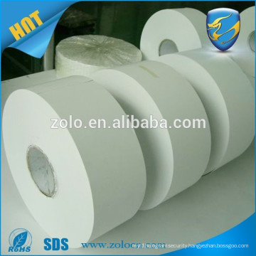Printable white vinyl paper/Ultra thin destructible vinyl rolls/Gloss destructive vinyl roll
